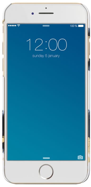 iDeal motedeksel til Apple iPhone 6/7/8/SE Gen. 2/3 (gleaming licorice)
