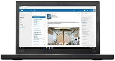 Lenovo ThinkPad X270 12,5" bærbar PC (sort)