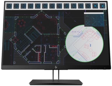 HP Z Display Z24i G2 24" skjerm (sort)