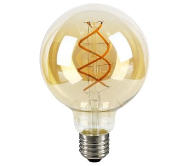 LED Filament Flex 4W Dim E27 Gyllen G95