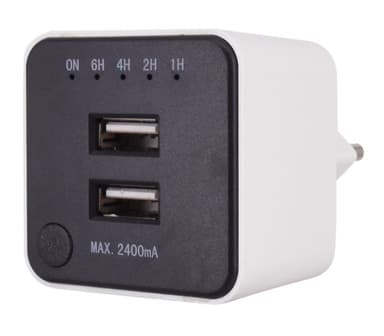USB Lader Med Timer
