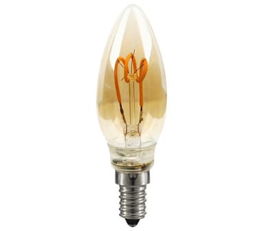 LED Filament Flex 3W Dim E14 Gyllen DC35