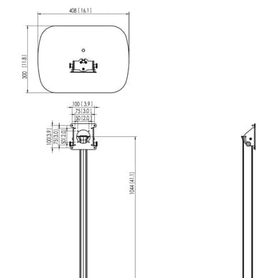 Vogels Pro PTA 3101 TabLock gulvstativ