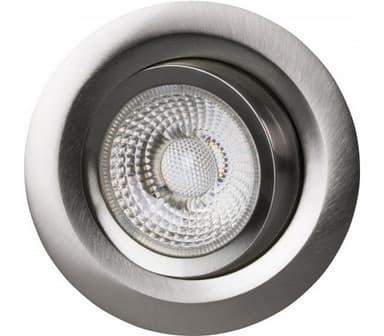 Gyro 8W 2700K Børstet Stål