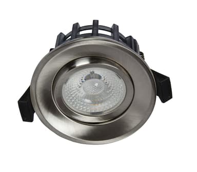 JUNO GYRO COB+ Downlight 10W Børstet Stål