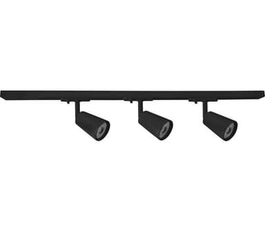 Titan Kony Track 3 Spot LED Matt Sort