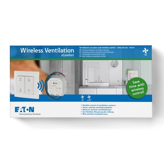 xComfort Wireless Ventilation Startpakke CPAD-00/216