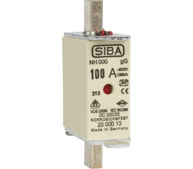 HØYEF.SIKR. NH00 100A 500V
