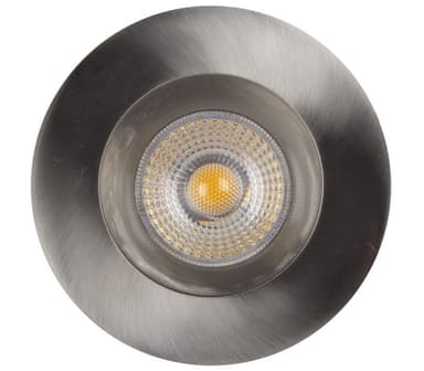 IsoCob 10W LED 2700K Børstet stål