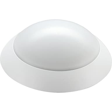 Takarmatur ECOLED 12W Sensor IP21 Hvit Kl.2
