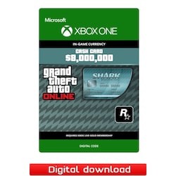 Grand Theft Auto V Megalodon Shark Cash Card - XOne