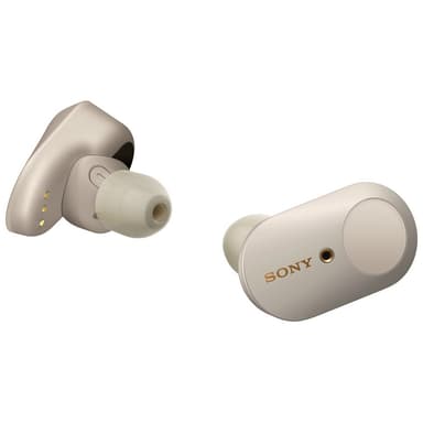 Bilde levert av Elkjøp Sony helt trådløse in-ear hodetelefoner WF-1000XM3 (sølv) 42699 - levert av Elkjøp