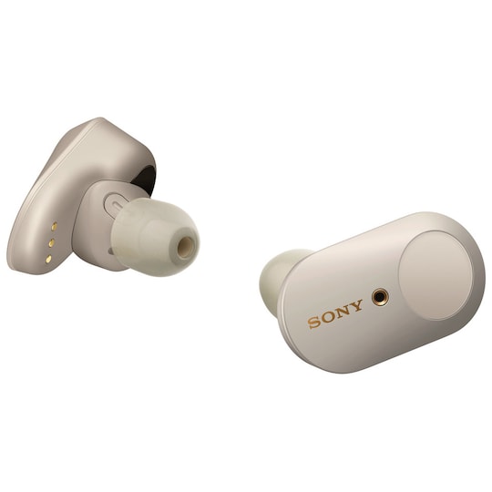 Sony helt trådløse in-ear hodetelefoner WF-1000XM3 (sølv)
