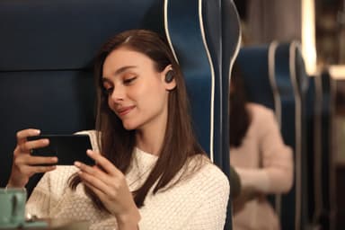 Sony helt trådløse in-ear hodetelefoner WF-1000XM3 (sort)