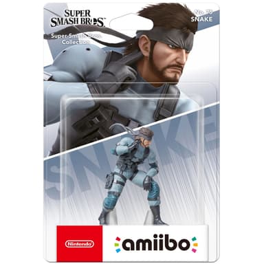 Nintendo Amiibo figur - Super Smash Bros. Collection - Solid Snake