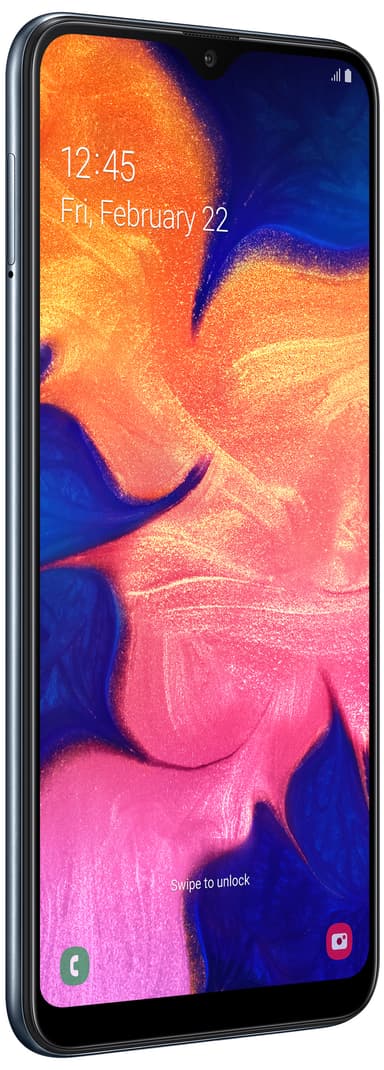 Samsung Galaxy A10 smarttelefon (sort)