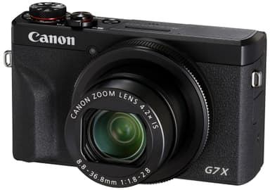 Canon PowerShot G7 X Mark III kompaktkamera (sort)