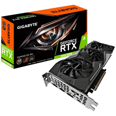Gigabyte GeForce RTX 2060 Super Gaming OC grafikkort 6G