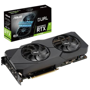 Asus GeForce RTX 2070 Super Dual Evo OC grafikkort 8G