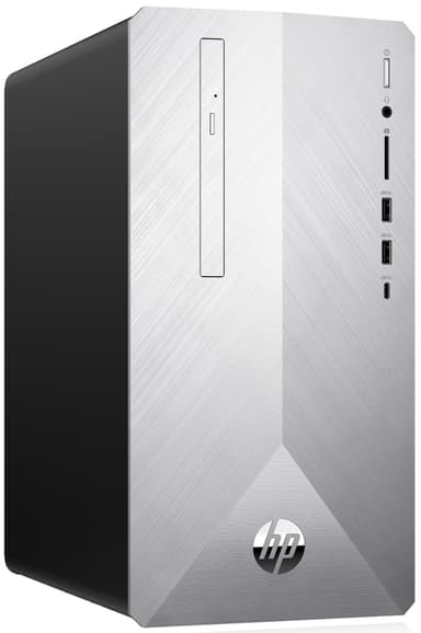 HP Pavilion 595-p0833no stasjonær PC (sølv)