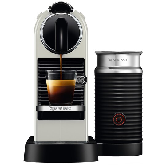 Nespresso Citiz & Milk kapselmaskin D123 (hvit)