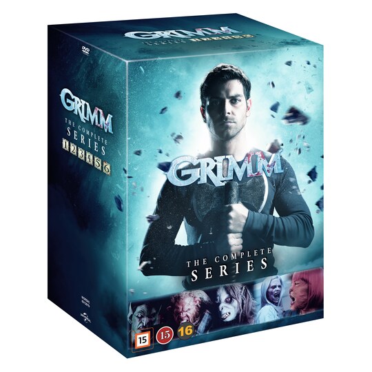 Grimm - Sesong 1-6 (DVD)
