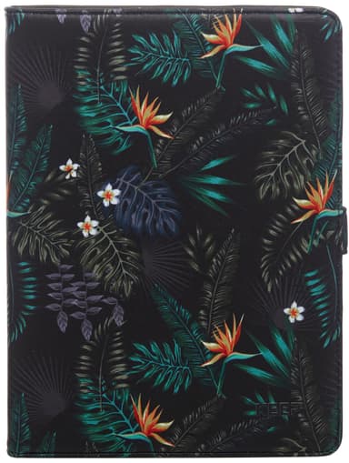 KEEP Universal deksel til nettbrett opptil 10" (orange flower)