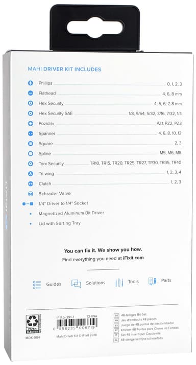 iFixit Mahi bitssett med 48 bits