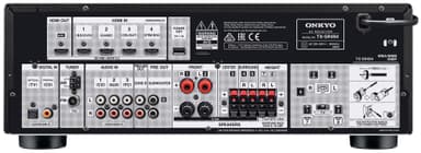 Onkyo 7.2 receiver TX-SR494 (sort)