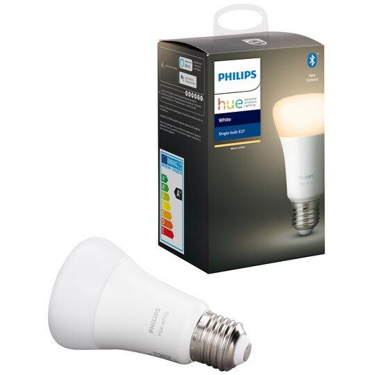 Philips Hue White LED-lyspære 9W A60 E27