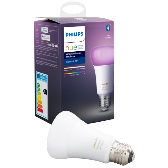 Philips Hue White and Color Ambiance LED-lys 9W A60 E27