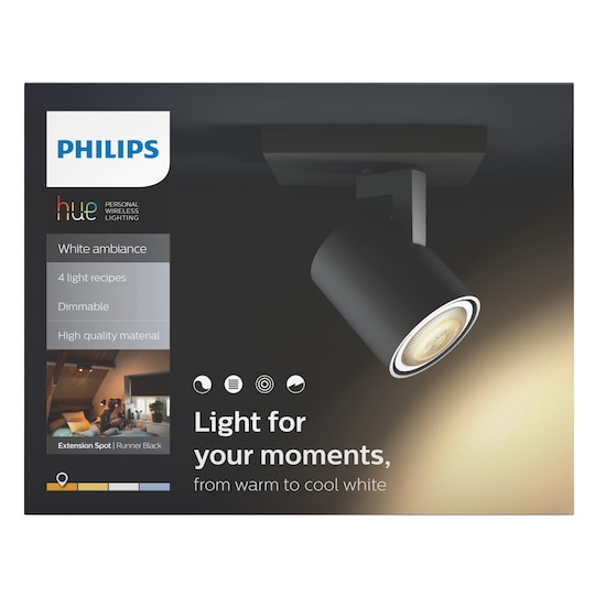 Philips Hue White ambiance Runner spotlight (sort)