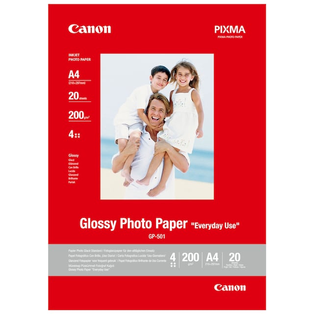 Canon GP-501 A4 glossy fotopapir (100 ark)