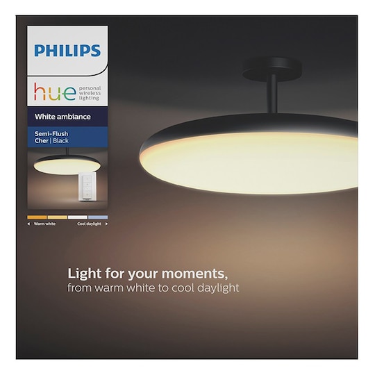 Philips Hue White ambiance Cher taklampe