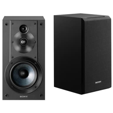 Sony SS-CS5 stereo bokhyllehøyttalere (sort)