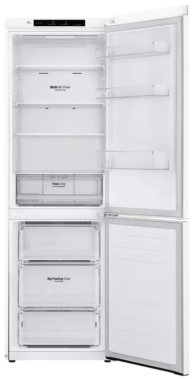 LG kjøleskap/fryser GBP31SWLZN (hvit)