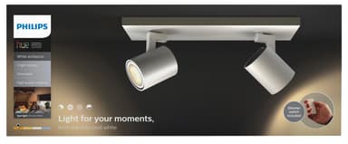 Philips Hue White Ambiance Runner dobbel spot (hvit)