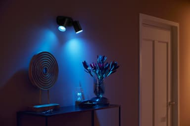 Philips Hue Fugato spotlys 2x5,7W 230V (sort)