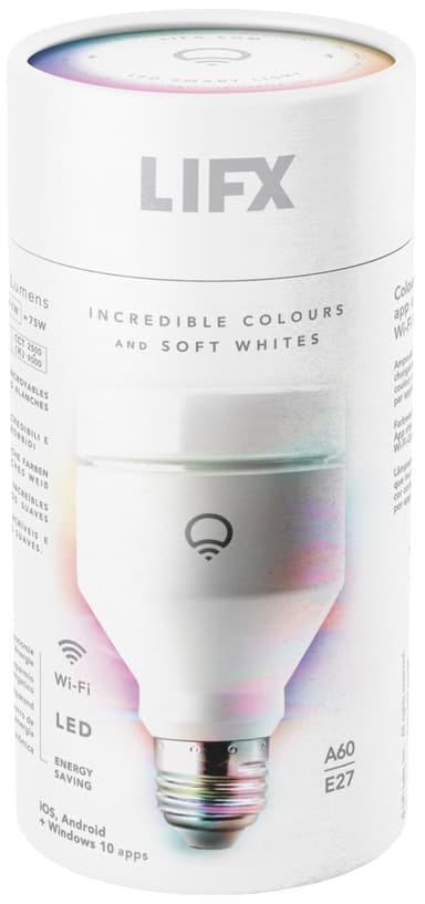 LIFX Wifi Smart RGB LED-lyspære (E27)