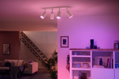 Philips Hue Fugato spotlys 4x5,7W 230V (hvit)