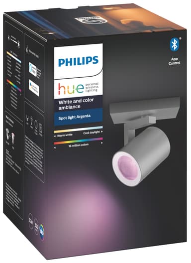 Philips Hue Argenta spotlys 1x5,7W (aluminium)