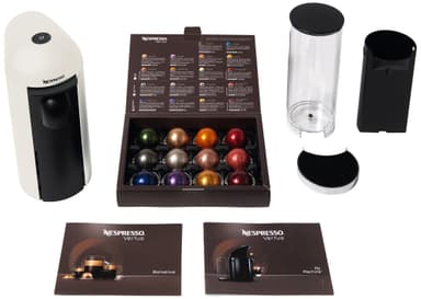 Nespresso VertuoPlus kaffekapselmaskin (hvit)