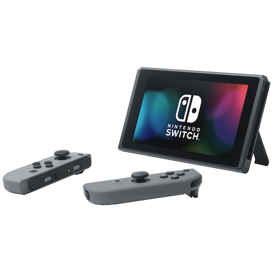 Nintendo Switch spillkonsoll 2019 med grå Joy-Con-kontrollere