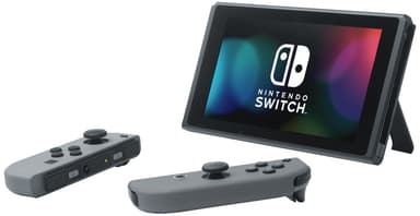 Nintendo Switch spillkonsoll 2019 med grå Joy-Con-kontrollere