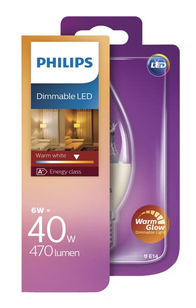 Philips LED WarmGlow lyspære 8718696581032