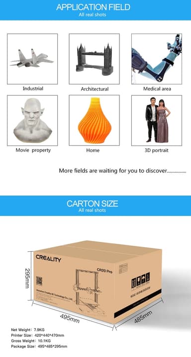 Creality CR-20 PRO 3D-Printer