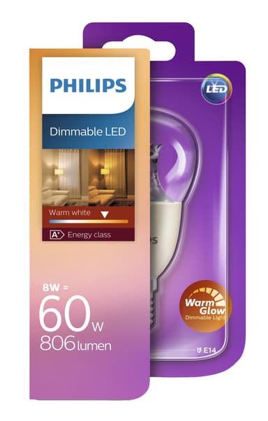 Philips LED WarmGlow lyspære 8718696580653