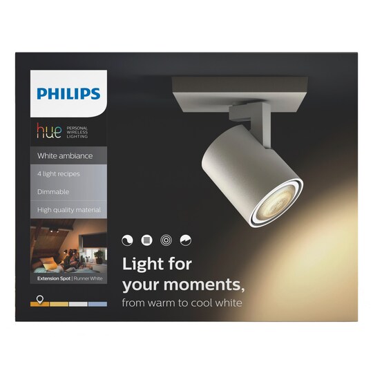 Philips Hue White ambiance Runner spotlight (hvit)