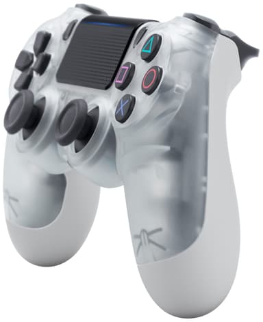 DualShock 4 trådløs kontroller (krystall)