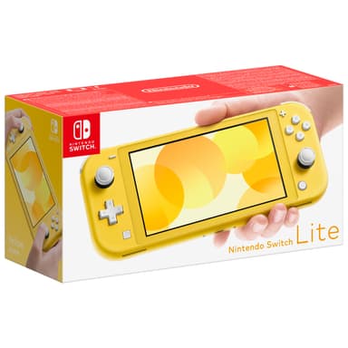 Nintendo Switch Lite spillkonsoll (gul)